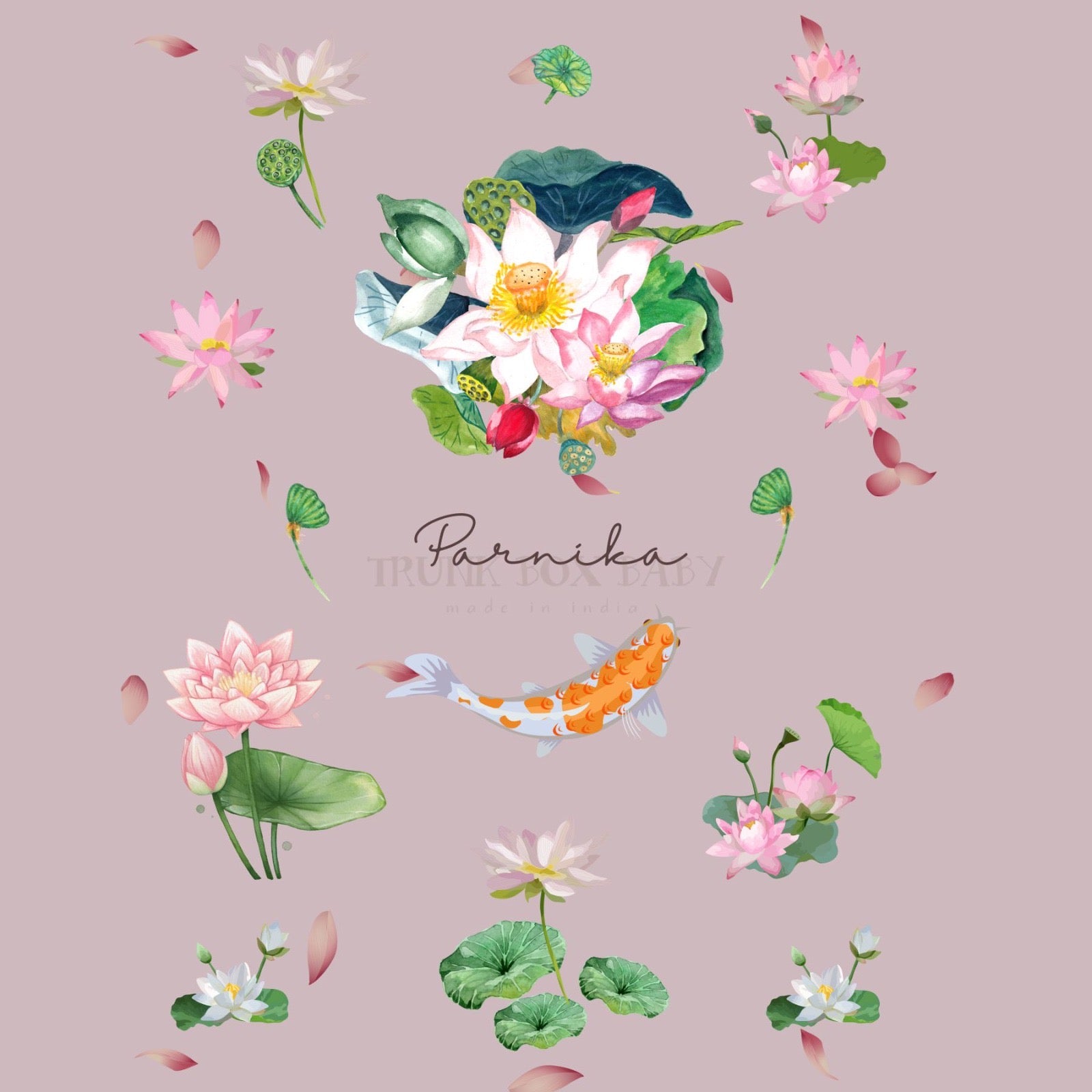 Lotus Customised Blanket